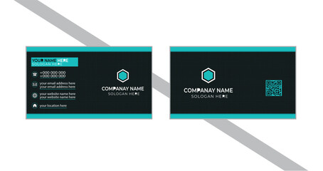 Creative and modern business card template