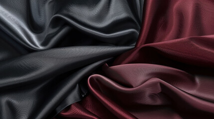 Fototapeta premium black, gray and purple silk background