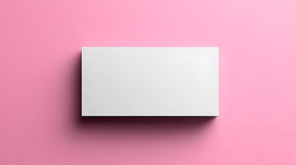 Elegantly Designed NFC Business Card on a Stylish Pastel Background with Chic Lighting Effects