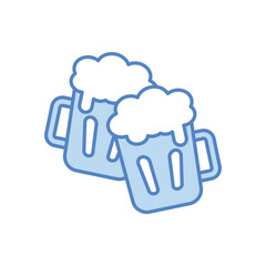 Cheers Emoji vector icon