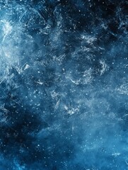 Obraz premium Abstract Blue Ice Texture Winter Background