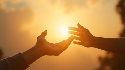 helping hand, god's grace, salvation and peace