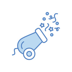 Confetti Cannon vector icon