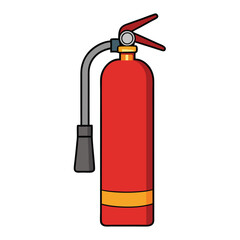 fire extinguisher vector illustration