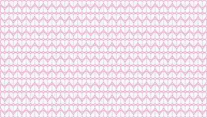 Beautiful heart shape seamless pattern wallpaper and background design for love.