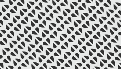 Beautiful heart shape seamless pattern wallpaper and background design for love.