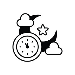 Clock Hands vector icon