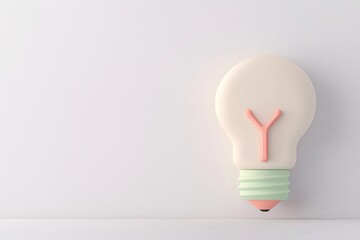 Creative light bulb design for innovative concepts and ideas.