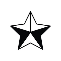 Golden Stars vector icon