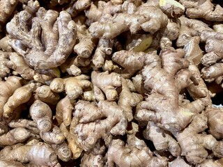 fresh ginger roots