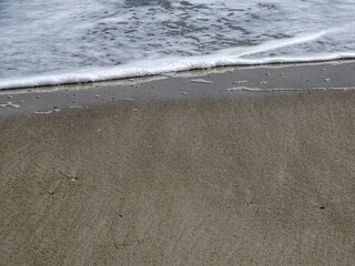waves on the beach