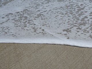 waves on the beach