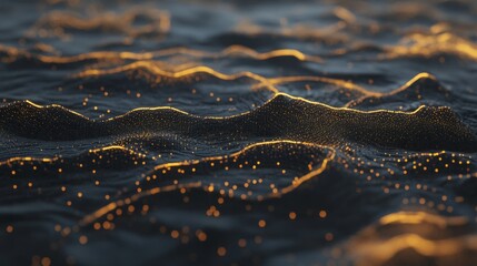 Obraz premium Futuristic Abstract Analytics with Glowing Effects