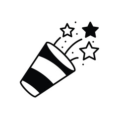 Confetti  vector icon