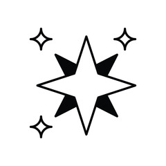 Stars vector icon