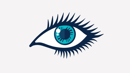 Eye Vector Logo Design for Opticians - Creative Symbol Concept