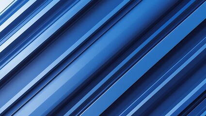 Obraz premium Minimalist Blue Diagonal Stripes Abstract Background