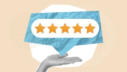 write a review. a collage based on the review. write a positive review of the product. evaluation...