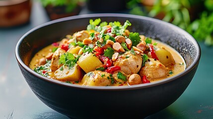 Massaman Gai - Chicken Peanut Curry.
