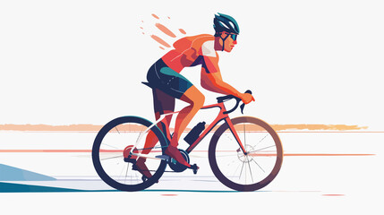 Obraz premium Energetic Athletic Lifestyle Vector Art Illustration