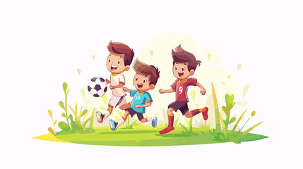 Dynamic Kids Football Training Landing Page Template