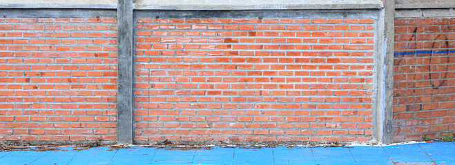 red brick wall texture background
