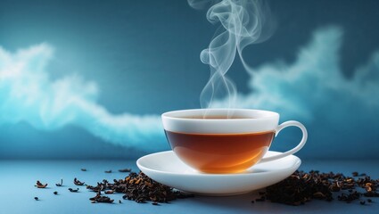 Cup of tea. AI generated.