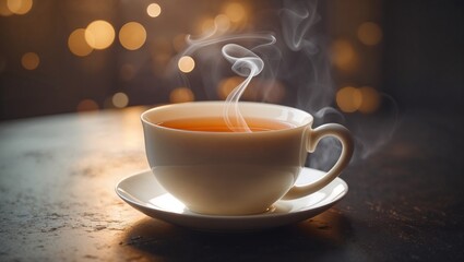 Cup of tea. AI generated.