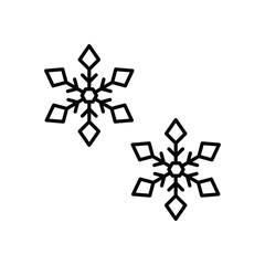 Snowflakes  vector icon