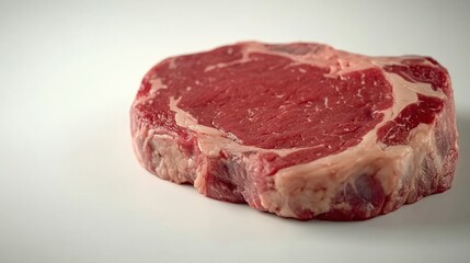 Obraz premium Prime Rib-Eye Steak: A Culinary Masterpiece