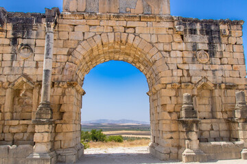 Obraz premium Archaeological Site of Volubilis