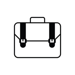 Briefcase vector icon