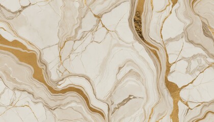 Beige marble texture with deep golden accents