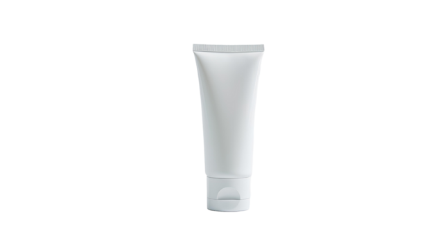 tube of cream isolated on white background,png 