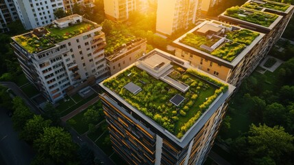 Vibrant Rooftop Terraces in Urban Community Spaces