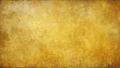 Obraz premium Golden yellow grunge with faint weathered textures