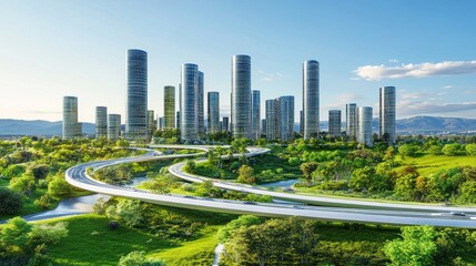 Eco-Friendly Metropolis: A Vision of Sustainable Urban Design