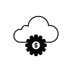 Cloud Service vector icon