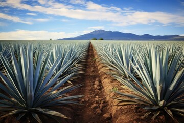 Blue Agave Landscape: The Natural Beauty of Mexico's Tequila Industry