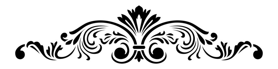 Decorative ornament for decorating. Decorative stencil for applying paint and decorative coatings. Interior and exterior design, fabric and furniture decoration. Plotter or laser cutting.