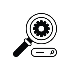 Search Optimization vector icon