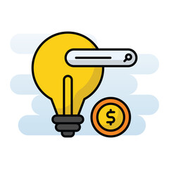 Funding Idea vector icon
