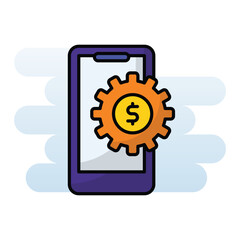 Mobile Technology vector icon