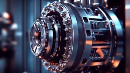 Fototapeta premium High-Speed Motors for Precision Rail Systems