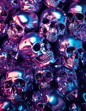 Chrome Skull Images – Browse 6,656 Stock Photos, Vectors, and 