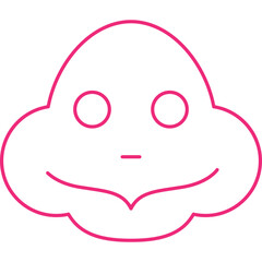 Turtle Face icon single vector illustration