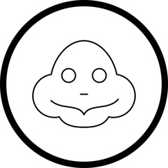 Turtle Face icon single vector illustration
