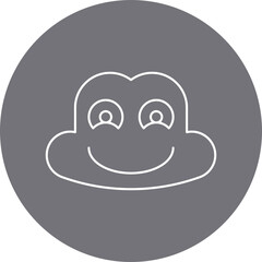 Frog Face icon single vector illustration