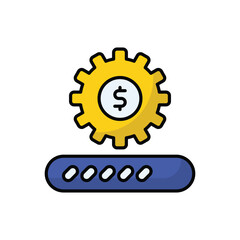 Progress vector icon