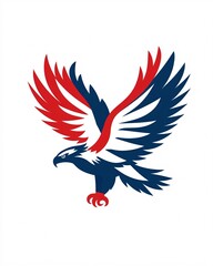 Stylized Eagle Illustration